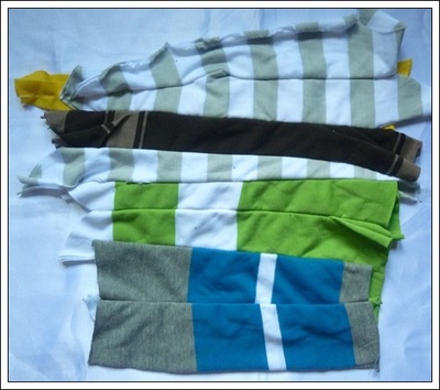 Kain majun warna