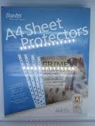 Sheet protector bantex